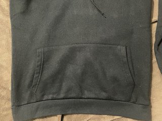 Felpa Carhartt Nera con Cappuccio