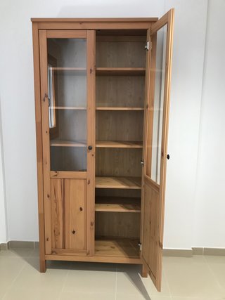 Vitrina IKEA Hemnes Madera Natural