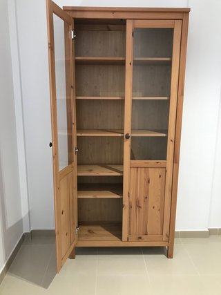 Vitrina IKEA Hemnes Madera Natural