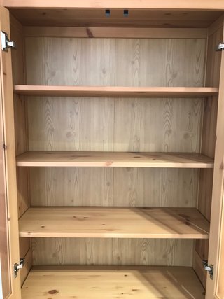 Vitrina IKEA Hemnes Madera Natural