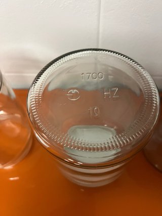 3 Tarros de Cristal con Tapa Blanca