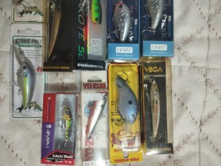 Lotes señuelos pesca