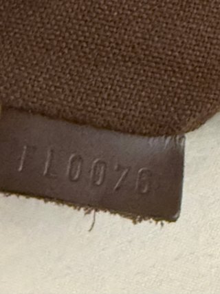 Bolso Louis Vuitton Damier Marrón