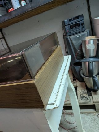 Giradischi Europhon Cassa Legno Coperchio