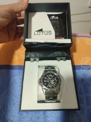 Reloj Lotus Cronógrafo Acero Inoxidable