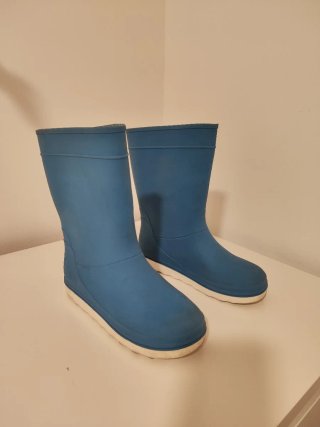Botas de agua azules
