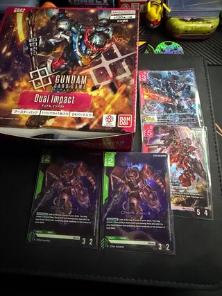 Bulk Gundam Dual Impact Booster Box + 4 LR