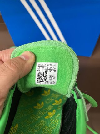 Zapatillas Handball Verdes y Amarillas