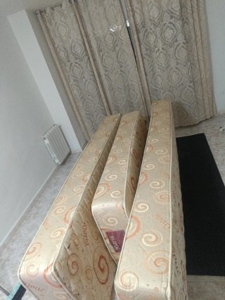 3 sofa marroquí Dolidol Beige/Multicolor