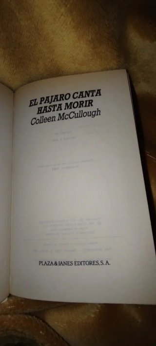 El pájaro canta hasta morir (El pájaro espino)