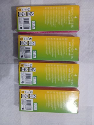 Set 4 Evidenziatori Liquidi Colorati