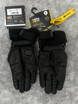 Guantes Rukka Ventu-R 8 M Gore-Tex como NUEVOS