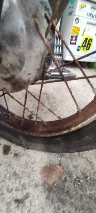 Llanta Delantera Bultaco Mercurio 155