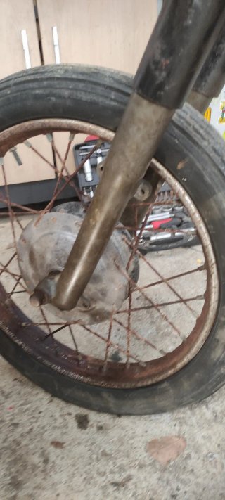 Llanta Delantera Bultaco Mercurio 155