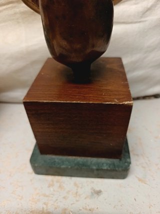 Figura Bronce Art Decó Fenec