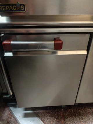 Freidora Gas Acero Inox 12L
