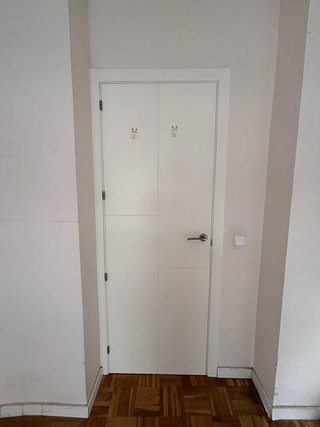Puertas de interior lacadas blancas