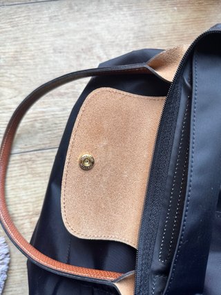 Bolso Tote Longchamp Negro y Marrón