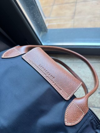 Bolso Tote Longchamp Negro y Marrón