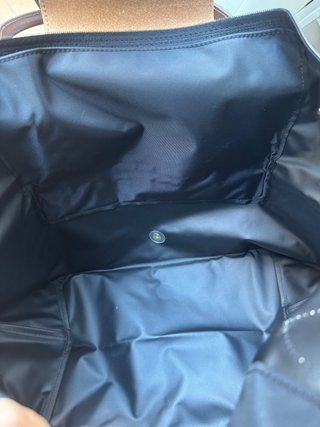 Bolso Tote Longchamp Negro y Marrón