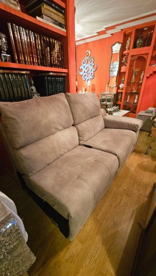 Sofá 3 plaza con asiento relax electrico