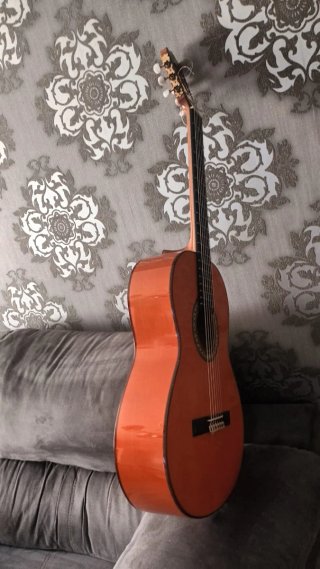 Guitarra Flamenca alhambra 4F Naranja