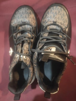 Zapatillas Michael Kors MK Marrón/Negro