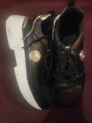 Zapatillas Michael Kors MK Marrón/Negro