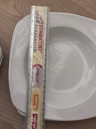 Vajilla Fabio Porcelain Blanca