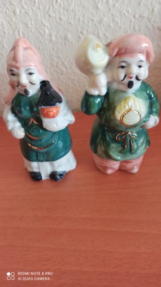 Figuras Dioses Chinos Suerte Cerámica