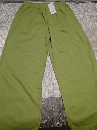 Conjunto Blusa y Pantalón Verde Talla L