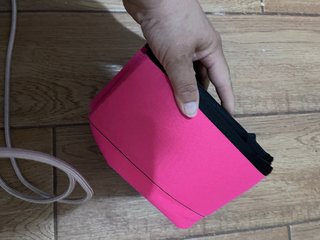 Lettiera pieghevole rosa