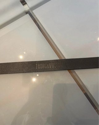 Cinturón Zadig & Voltaire hebilla dorada