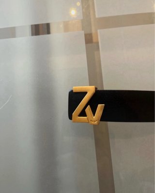 Cinturón Zadig & Voltaire hebilla dorada