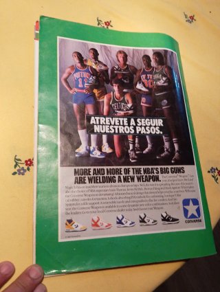 Álbum Basket ACB 1988 . Incluye Michael Jordan