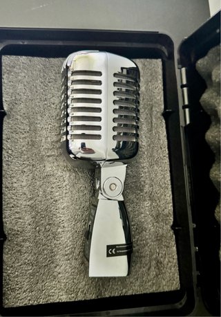 Microfono Pyle PDMIC68SL Vintage Cromo
