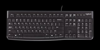 Teclado Logitech K120 USB Windows Negro
