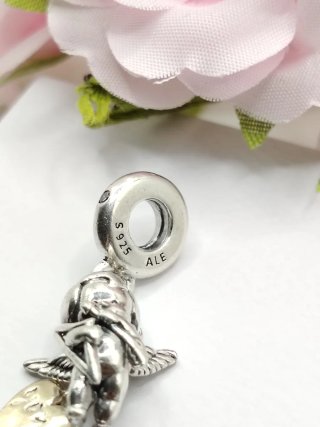 Charm Pandora Cupido con Cuore YOU