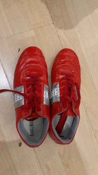 Zapatillas Bikkembergs Rojas Originales