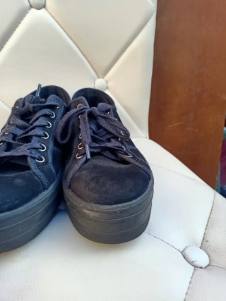 Zapatillas Victoria Plataforma Negras