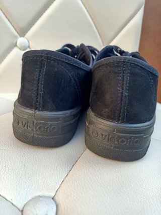 Zapatillas Victoria Plataforma Negras