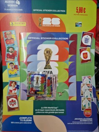 Panini Álbum FIFA World Cup 2026 + Sobres