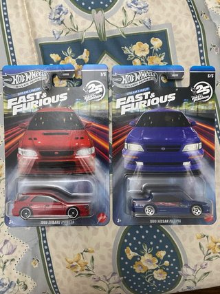 Lote Hot Wheels Fast & Furious 2 coches