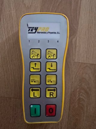 Mando Teypro para grúa portacoches