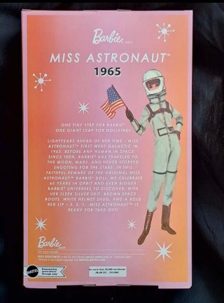 Barbie Astronauta Miss 1965 Gold Label
