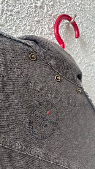 Chaqueta japonesa gris desgastada