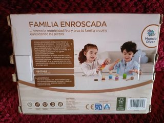 Juego Familia Enroscada Mundo Diver