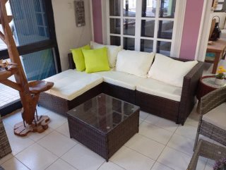 Sofá exterior terraza nuevo