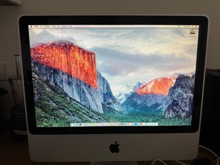 iMac 20 2008 funzionante + tastiera Apple