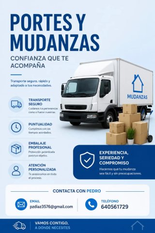 Transporte mudanza